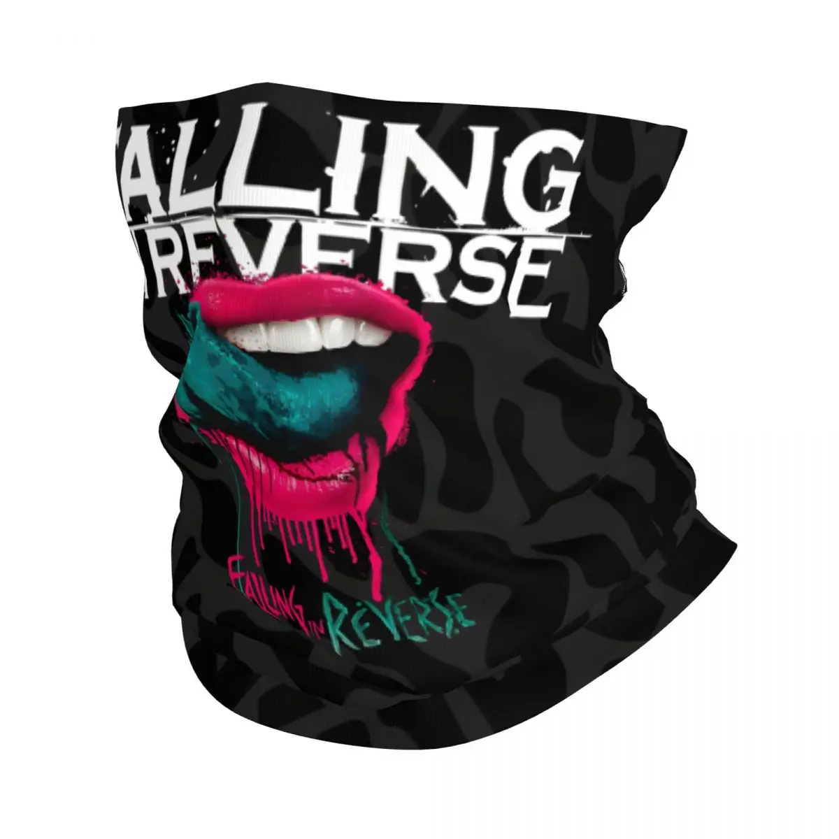 Falling In Reverse For Fans Bandana Neck Cover Motorcycle Club Falling In Reverse Face Scarf Balaclava Cycling Unisex Adult