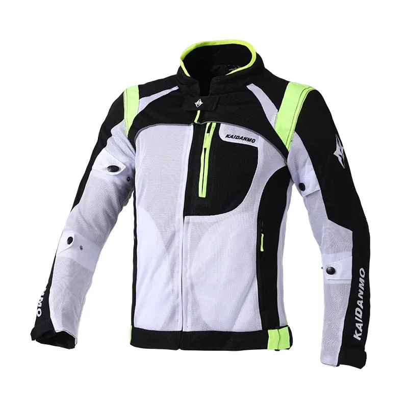 Biker Jacket Men's Protective Breathable and Fall Resistant Biker Jacket Off-road Gear Suitable for Men and Women of All Seasons