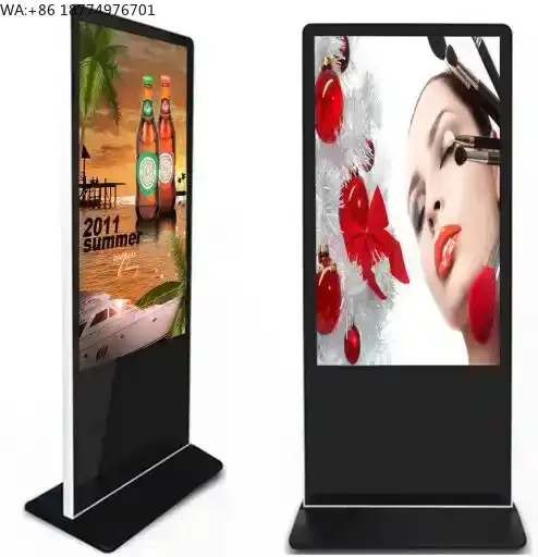 

Self-Service Touch Screen Kiosk Indoor FHD LCD Smart Advertising Display Players Floor Stand Digital Signage Displays