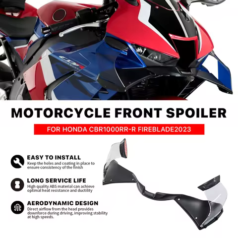 For HONDA CBR1000RR-R FIREBLADE 2020-2023 GP Motorcycle Front Fairing Decorative Wing Side Winglet Air Deflector Air Spoiler