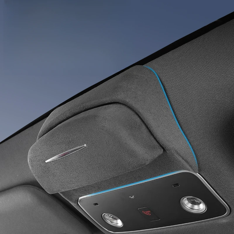 

Для Luxeed S7 автомобильный чехол для очков на крыше, зажим для хранения солнцезащитных очков, товары для салона автомобиля, модифицированные аксессуары, артефакт, автомобильные аксессуары