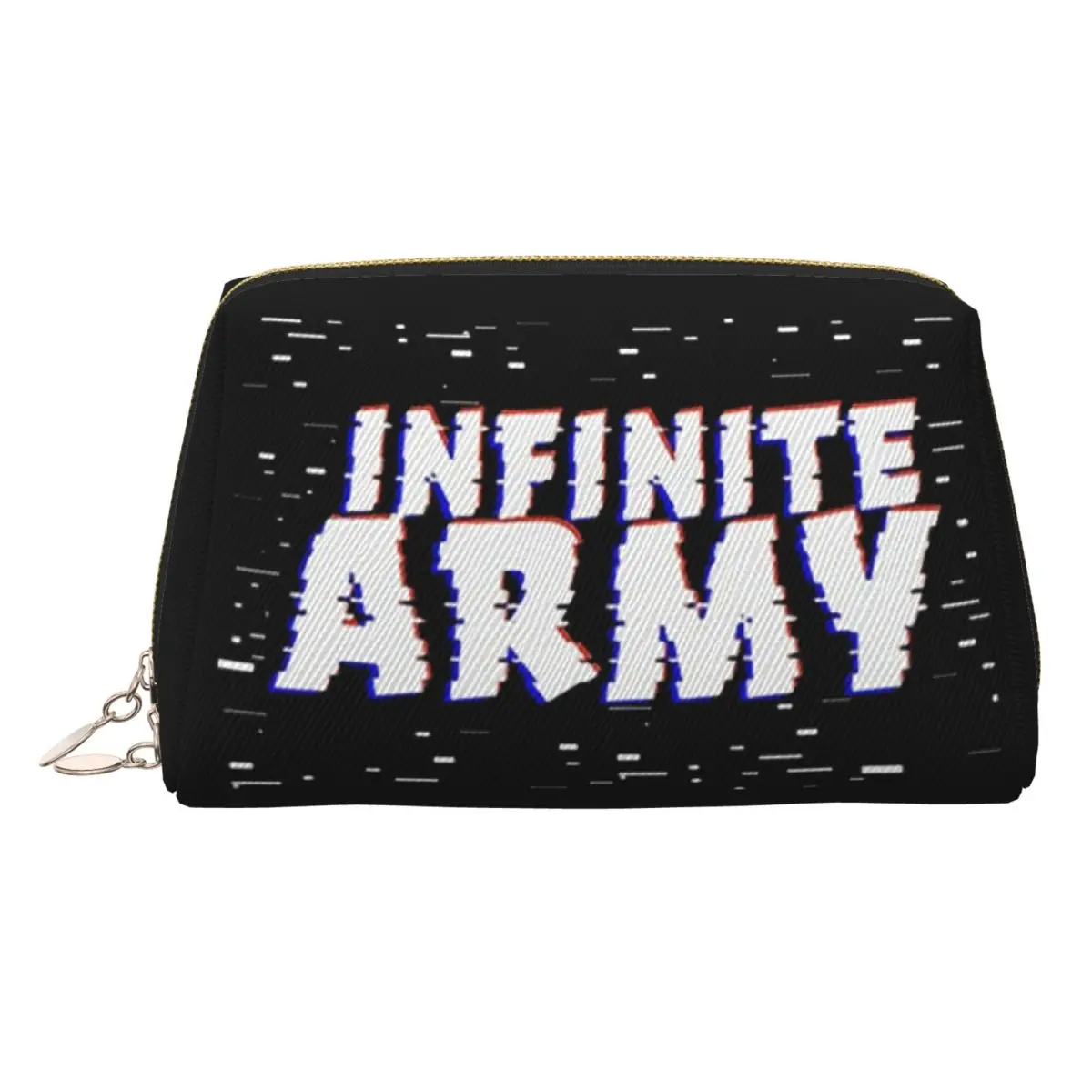 Caylus Gaming Infinite Army Women Cosmetic Bag Travel Makeup Organizer Pouch Toiletry Storage Dopp Kit Case