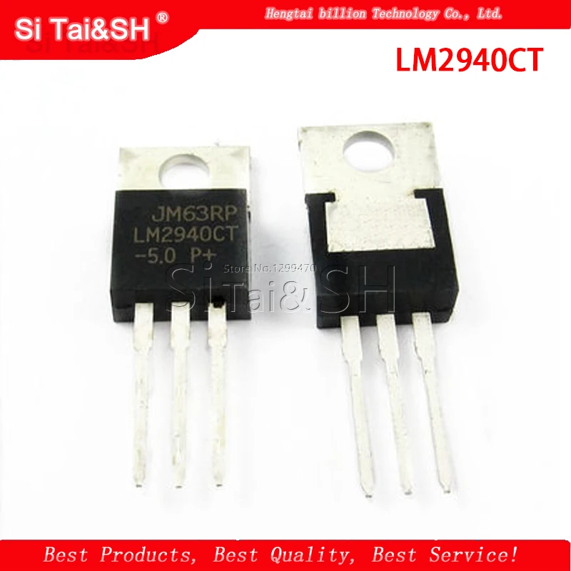 

10PCS LM2940CT-5.0 LM2940CT-5 LM2940 Waterproof shell
