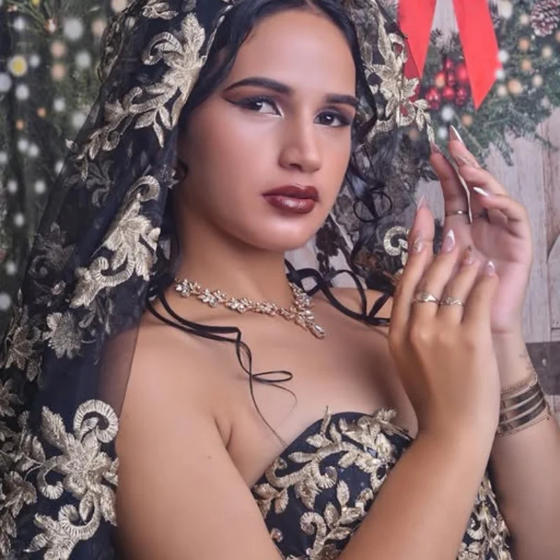 Customized Shiny Black Quinceanera Dresses Off the Shoulder applique Lace layering Long tail Vestido 15 Quinceanera