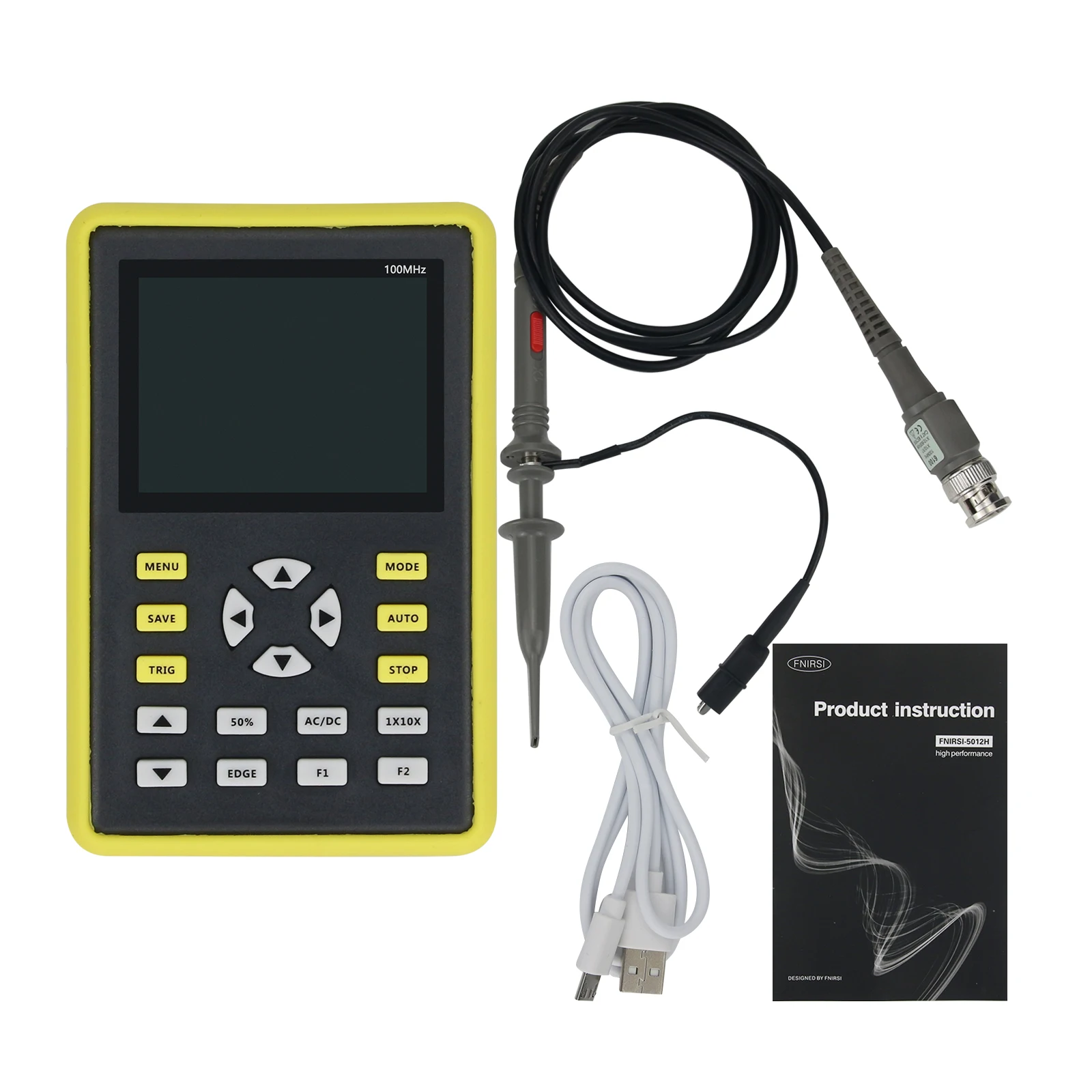 ADS5012H 100MHz 500MSa/s Handheld Digital Oscilloscope With 2.4-inch Color TFT Screen