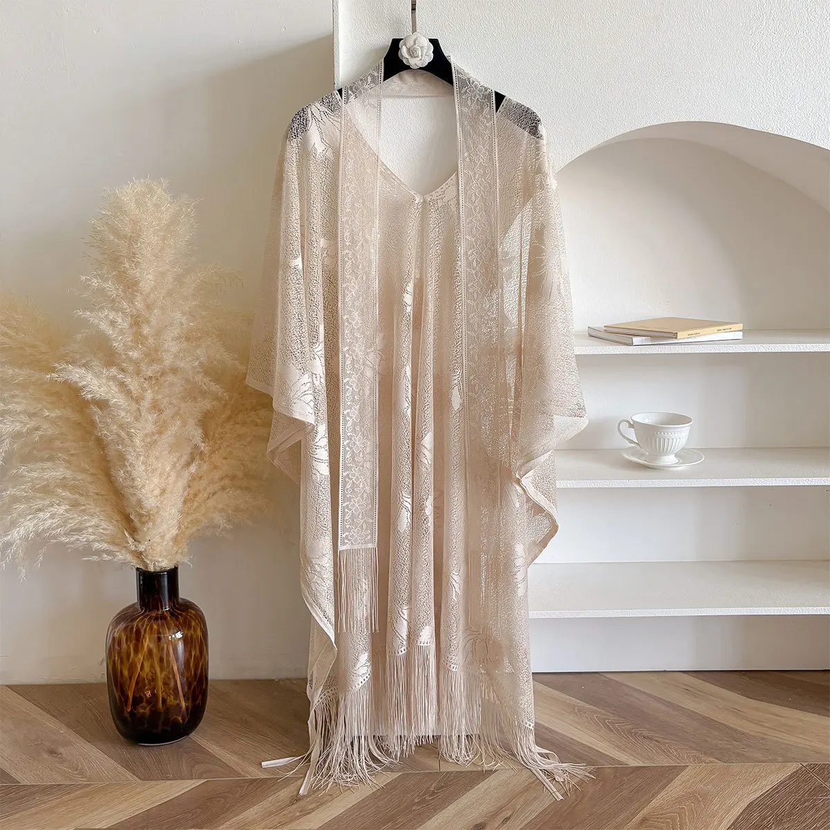 novo-cardiga-feminino-estilo-cheongsam-chines-fino-de-secagem-rapida-com-renda-vazada-e-franjas-estilo-antigo-e-elegante