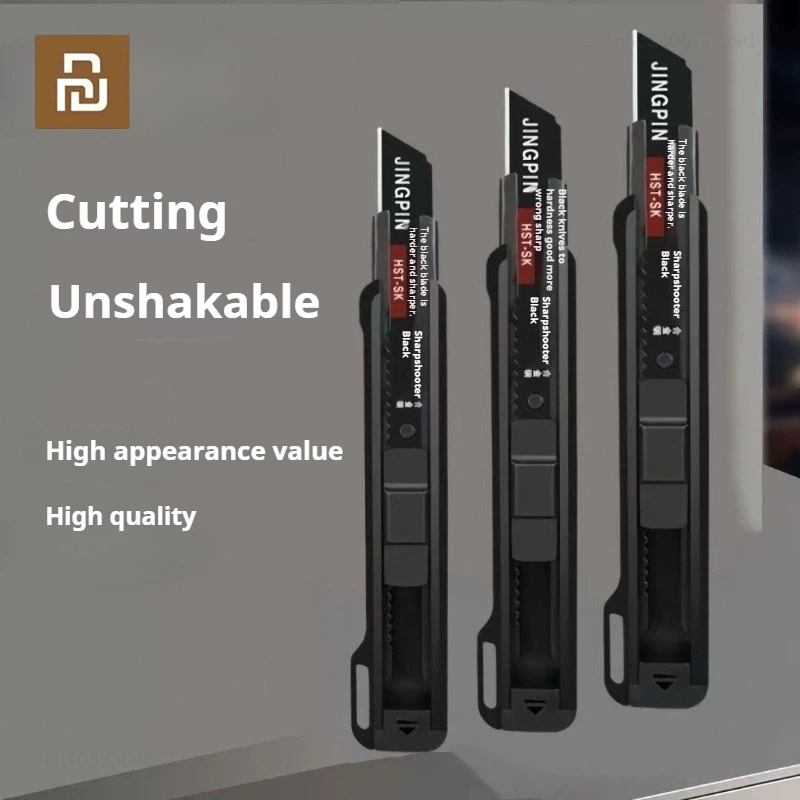 Youpin الثقيلة سكّين متعدّد الاستخدامات المحمولة كبيرة سميكة خلفية القاطع المفاجئة شفرات القاطع قطع أداة اللوازم المكتبية #1