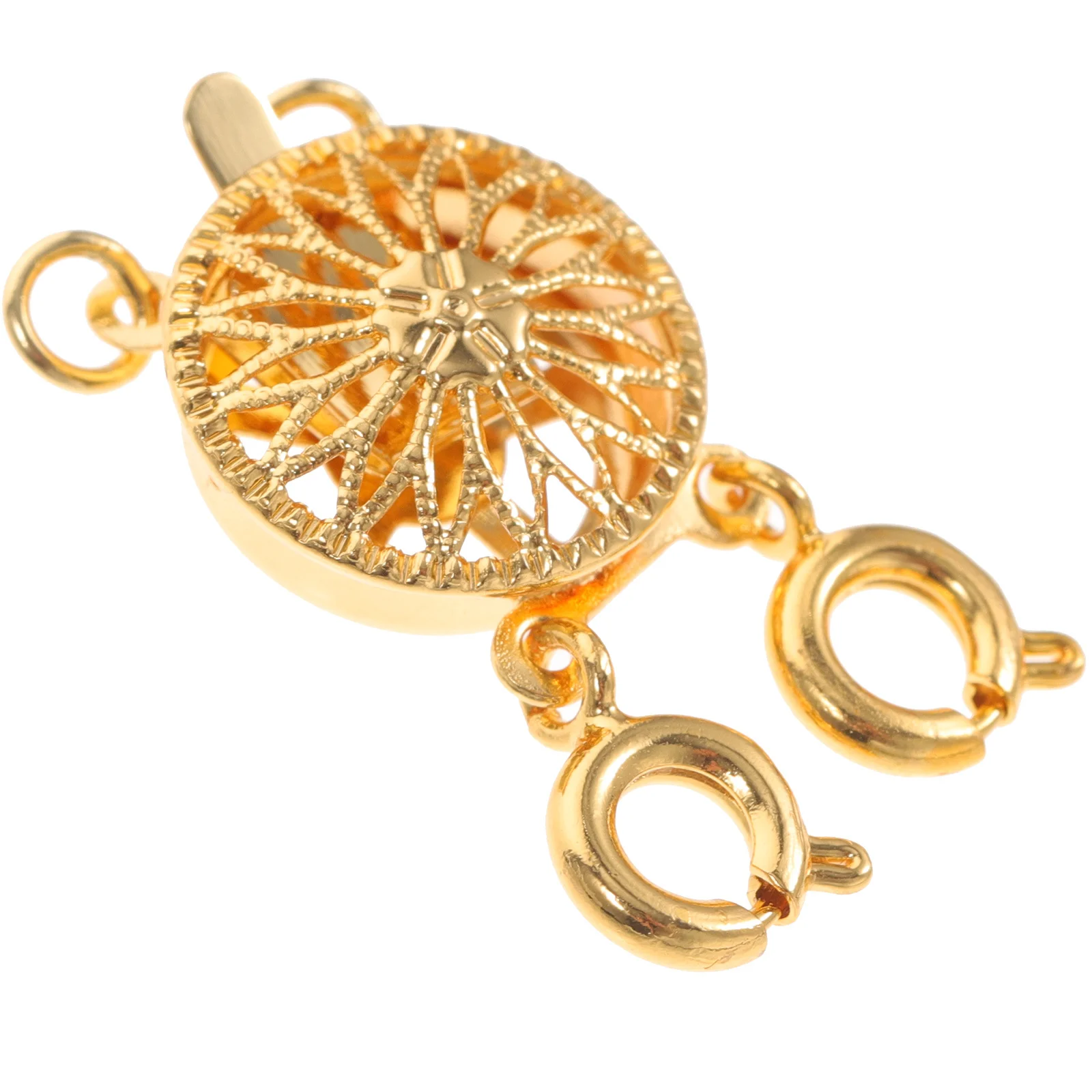 Многослойная застежка для ожерелья из нежной меди, разделитель для не спутывающихся двойных ожерелий, принадлежности для изготовления ювелирных изделий своими руками