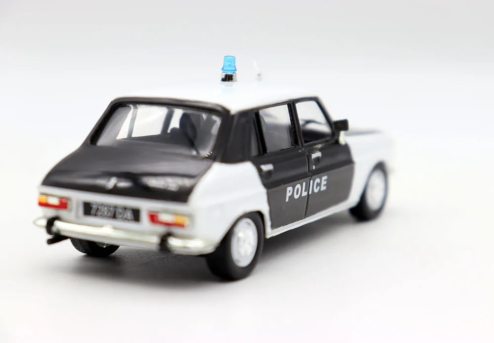 New 1/43 Scale Simca 1100 Police-car Models By Atlas Editions For Collection Diecast Alloy Toy Cars Gift