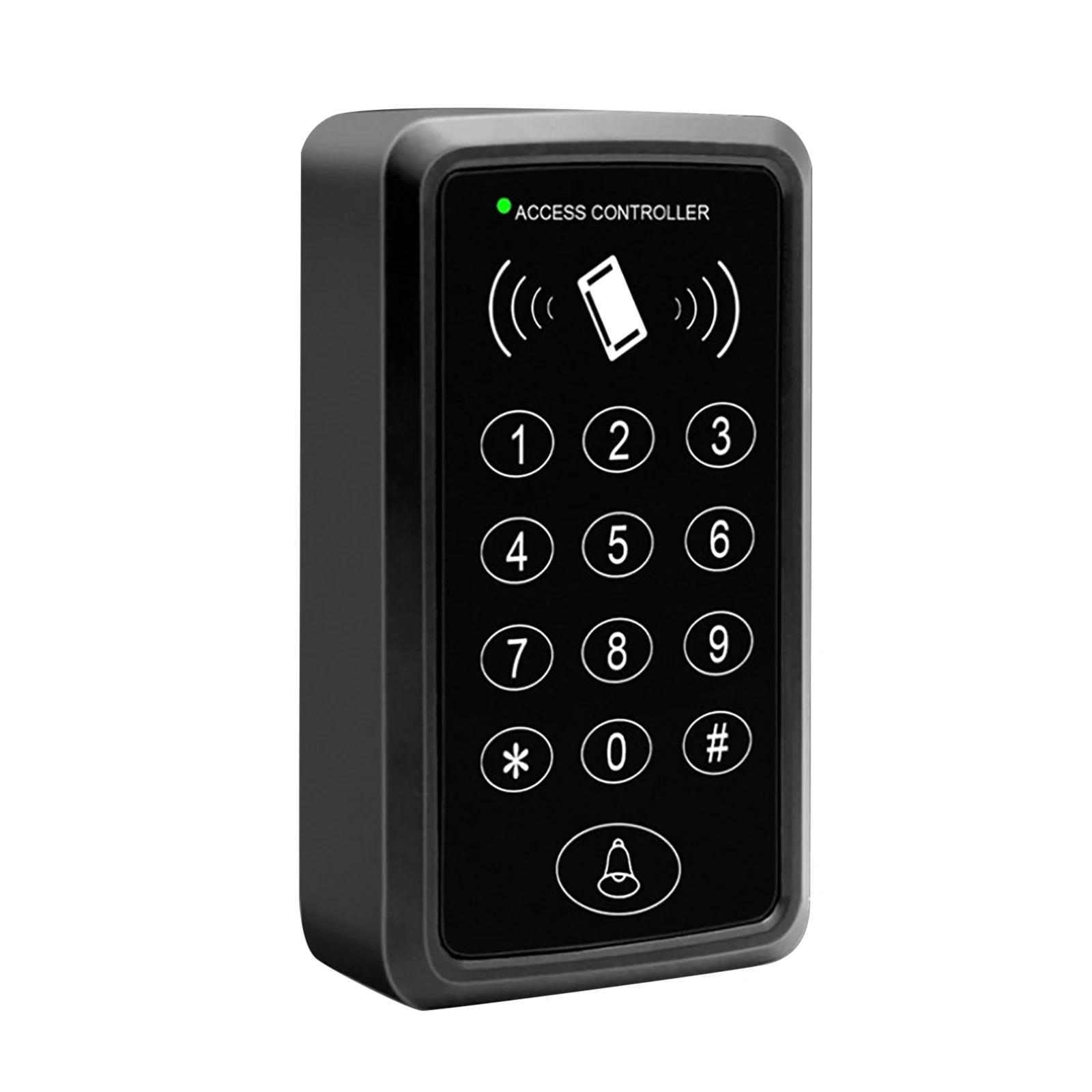 125KHz RFID Access Control Keypad EM Card Reader Support 1500 Users Door Access Control System Door Lock Opener Keyboard System