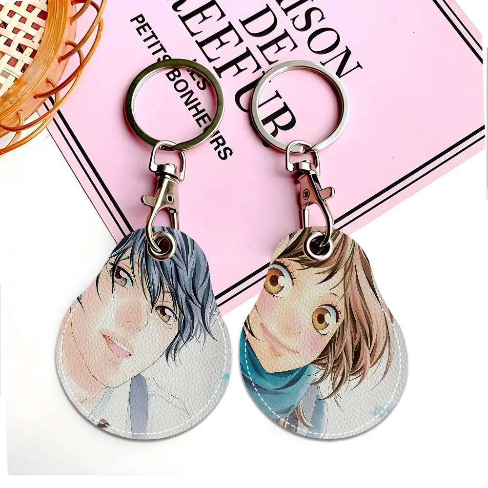 Ao Haru Ride Anime Classic Movie Animation New Cute Ashionable Simple Portable Sensor Access Card Protective Cover