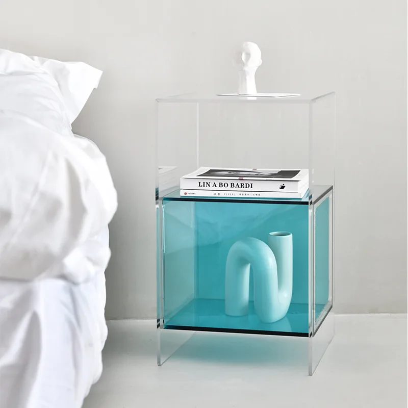 

installation-free simple post-modern small cabinet light luxury Nordic locker master bedroom high-end bedside table