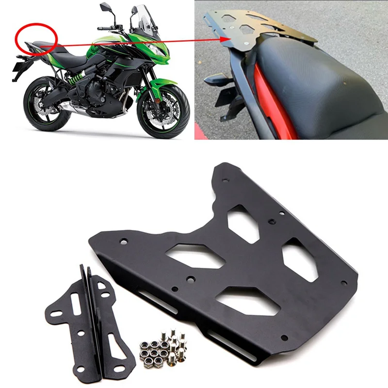 Motorcycle Rear Luggage Rack Carrier Support Shelf Tail Trunk Holder Bracket for KAWASAKI VERSYS 650 Versys650