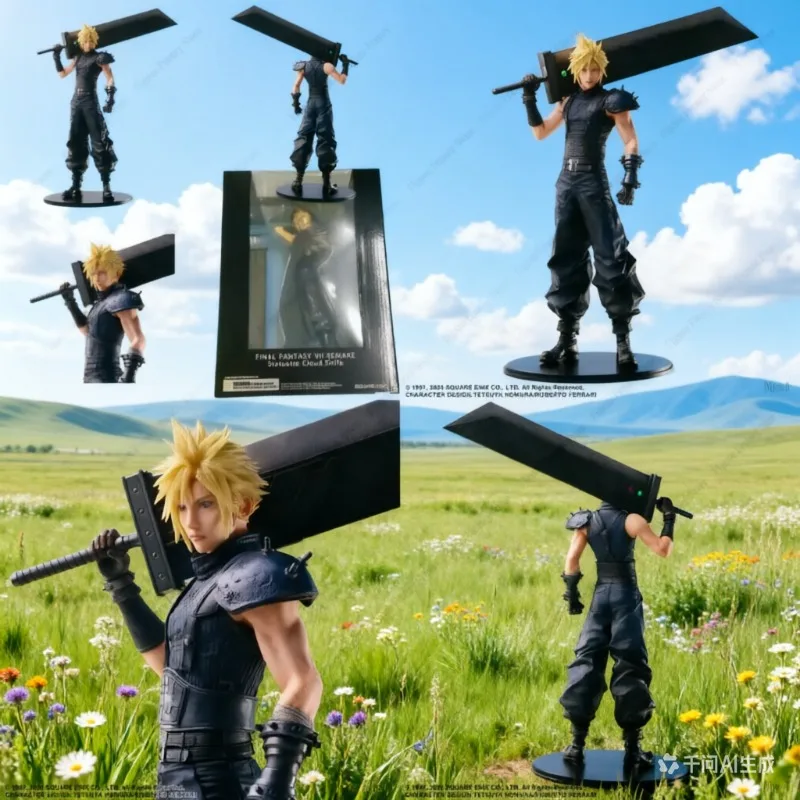 

Special Offer In Stock Original Square Enix ARTS STATIC Remake Cloud Strife 27 cm Anime Figure Collection Game Character