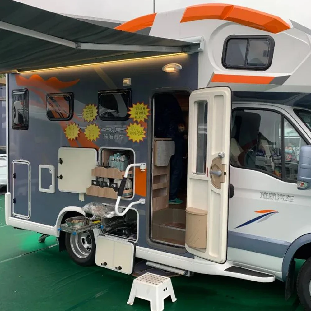 

S27EL Factory Direct Shipment Of Electric Awning With LED Strip For RV