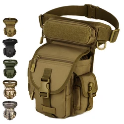 Men's Tactical Leg Outdoor Packs Fishing Packs Motorized Casual Fanny Waterproof Pouch Waist Equipment Strapping Phone Tool Bags