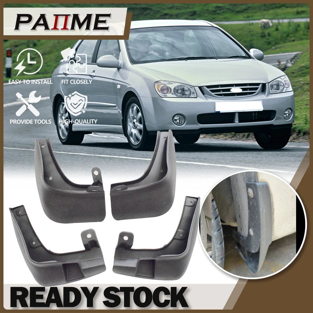 Car Mud Flaps Front Rear Splash Guards for Kia Cerato Spectra Spehia 2004 2005 2006 868312f000 Mudflaps Mudguards YC101042