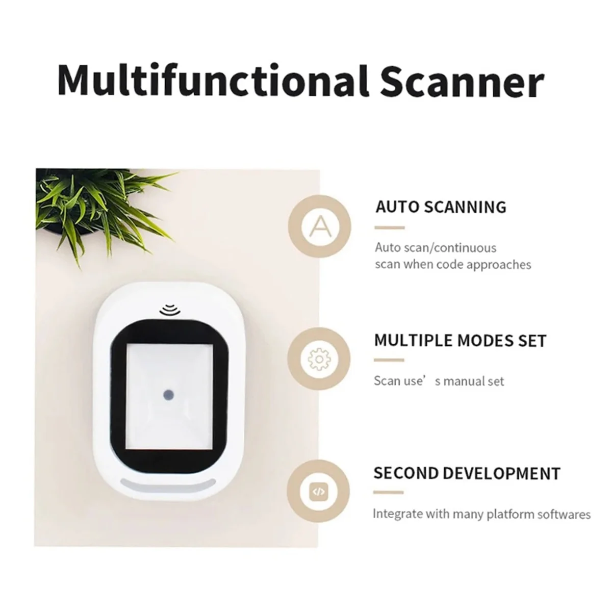 Fufu Wired Barcode … - image