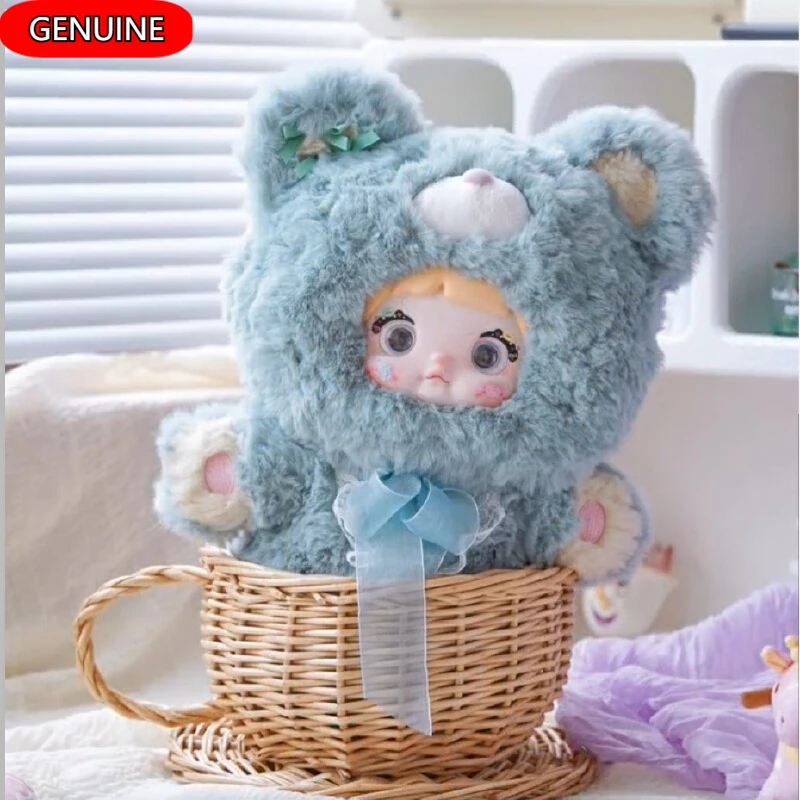 

Genuine Nommi Goodnight Bear Series 400% Blind Box Kawaii Vinyl Plush Doll Cute Collectible Toy Room Decor Gift For Kids Fans