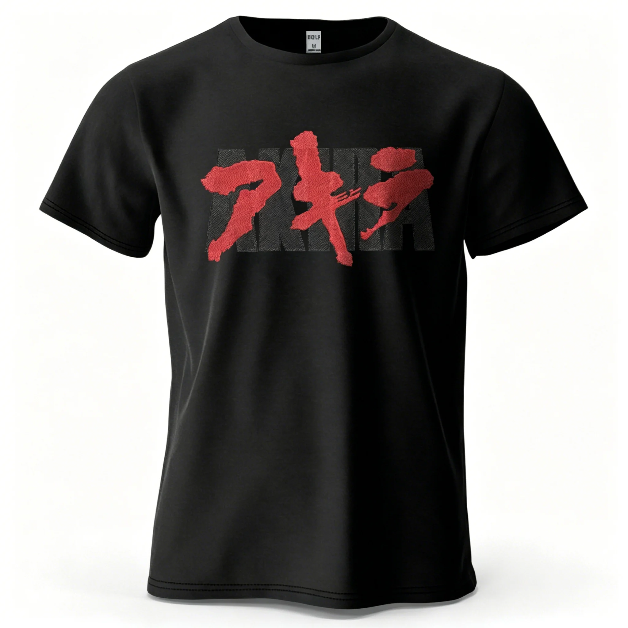 Camiseta Unisex de Akira, Diseño Retro de los 90, Estampado Gráfico de Manga, Cuello Redondo, Manga Corta, Holgada, de Algodón, Estilo Urbano para Hombre y Mujer