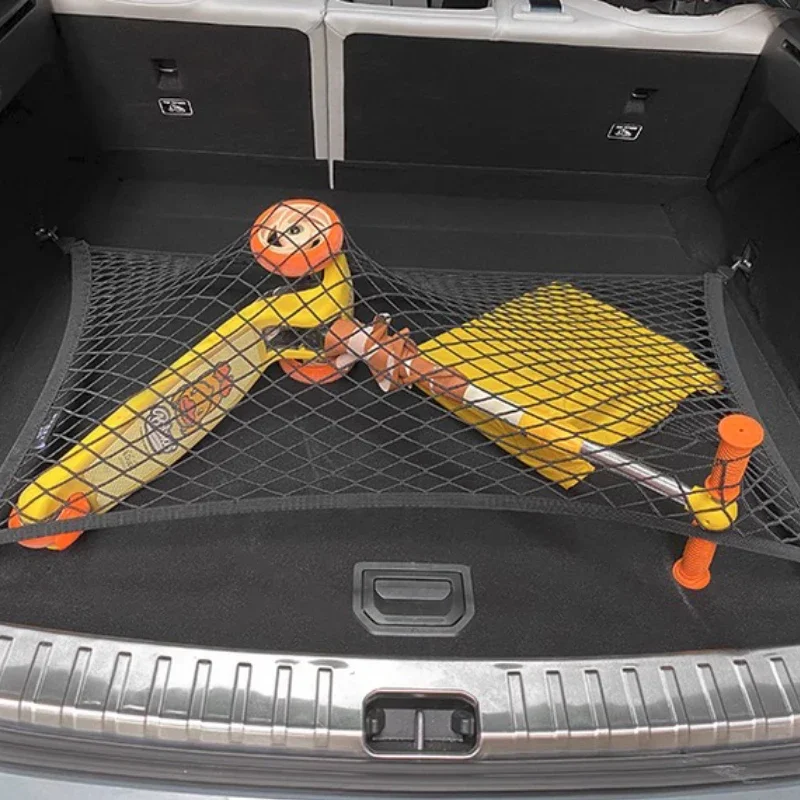 Für ZEEKR 7X 001 007GT 2021-2026 Kofferraum-Netztasche Gepäck Rutschfeste Elastische Hängetasche Auto-Innenausstattung – Detail 5