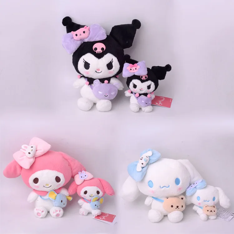 

Kuromi Hello Kitty My Melody Kawali Cinnamoroll Pillow Plush Toys Plushie Keychain Stuffed Doll for Kids gift