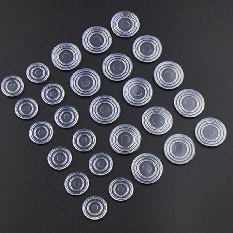  Glass Table Slip Resistant Pads Clear Cushions Pads 20pcs for Home Furniture Care