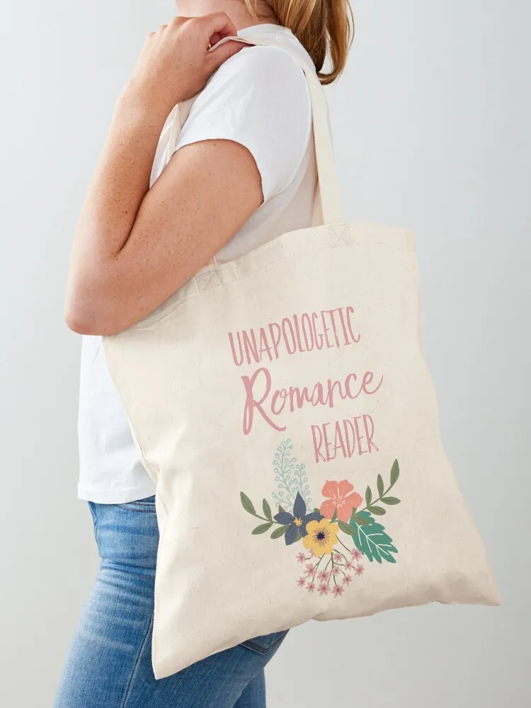 

Unapologetic Romance Reader Tote Bag shopping bag tote bag university large size bags reusable shopping