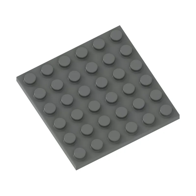 10 Stück 3958 Platten 6 x 6 Bausteine Sammlerstücke Modulare GBC Spielzeuge für Technische MOC Sets Verkauf Bausteine – Detail 1