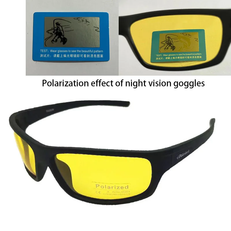 2026 Herren Marken-Design Polarisierte Sonnenbrille für Männer Braune Sport-Rechteck-Sonnenbrille Gläser Herren-Radsportbrille Gafas UV400