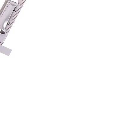 6 Inch Stainless Steel Precision Ruler Sliding Pocket Ruler with Inch 1/32" mm/Metric Graduations High Precision