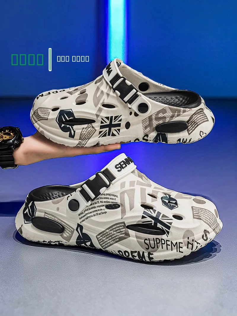 men's-outdoor-wear-anti-slip-wear-resistant-summer-new-hole-oe-beach-slippers-comfortable-sensation-personalized-design