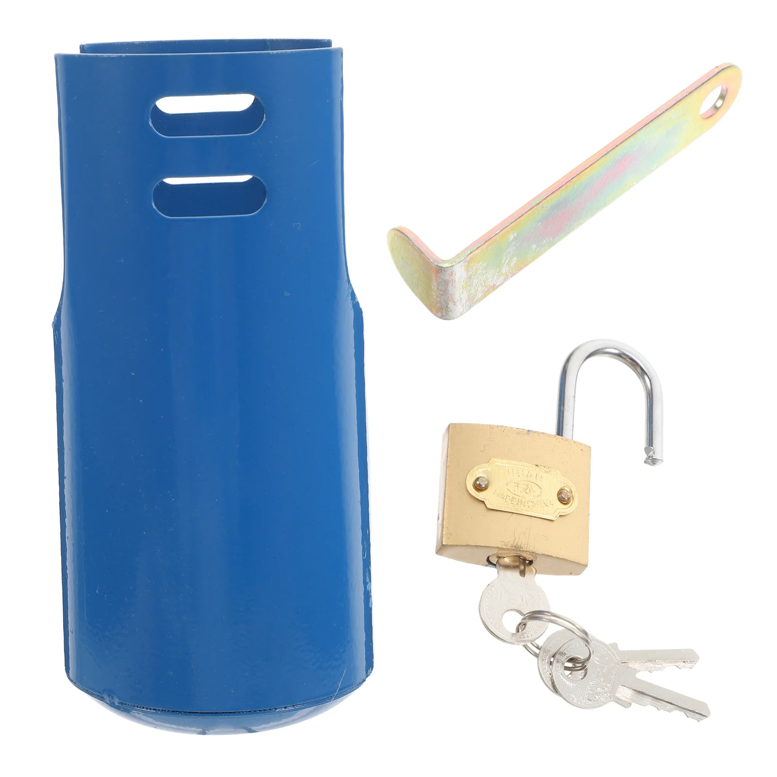 

1Set Outdoor Faucet Lock Cover Sturdy Waterproof Protection Easy Installation Garden Spigot Security Cap Valve Protector