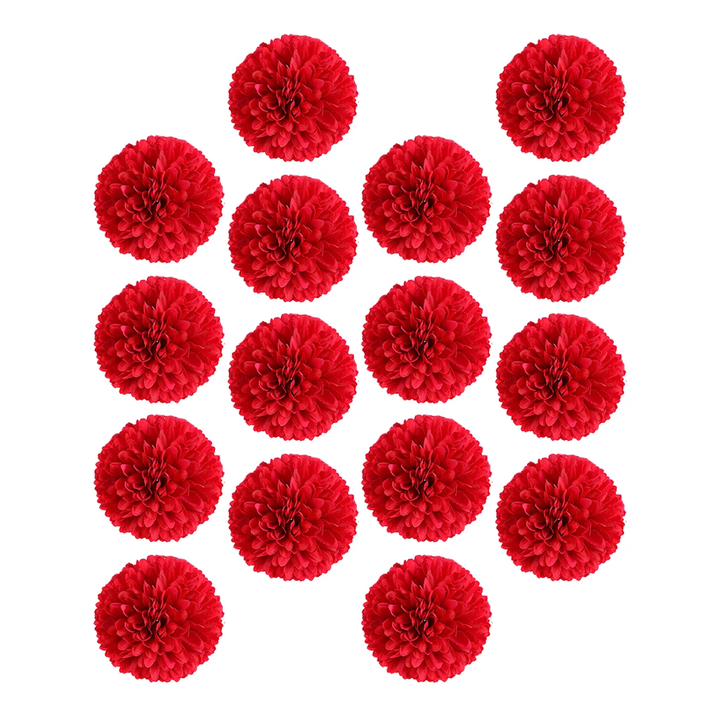 

25 Pcs Artificial Chrysanthemum Silk Flower Heads Wedding Decor Party Supplies Plastic Material Long Lasting Realistic Lovely