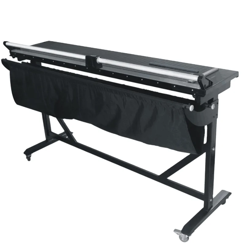 قاطعة دوارة يدوية مقاس 79 بوصة مع ماكينة تشذيب ورق الطاولة #1