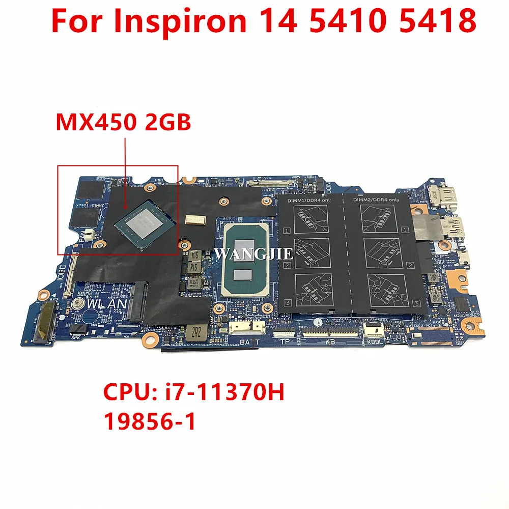 For DELL Inspiron 14 5410 5418 Laptop Motherboard CN-04V73R 04V73R