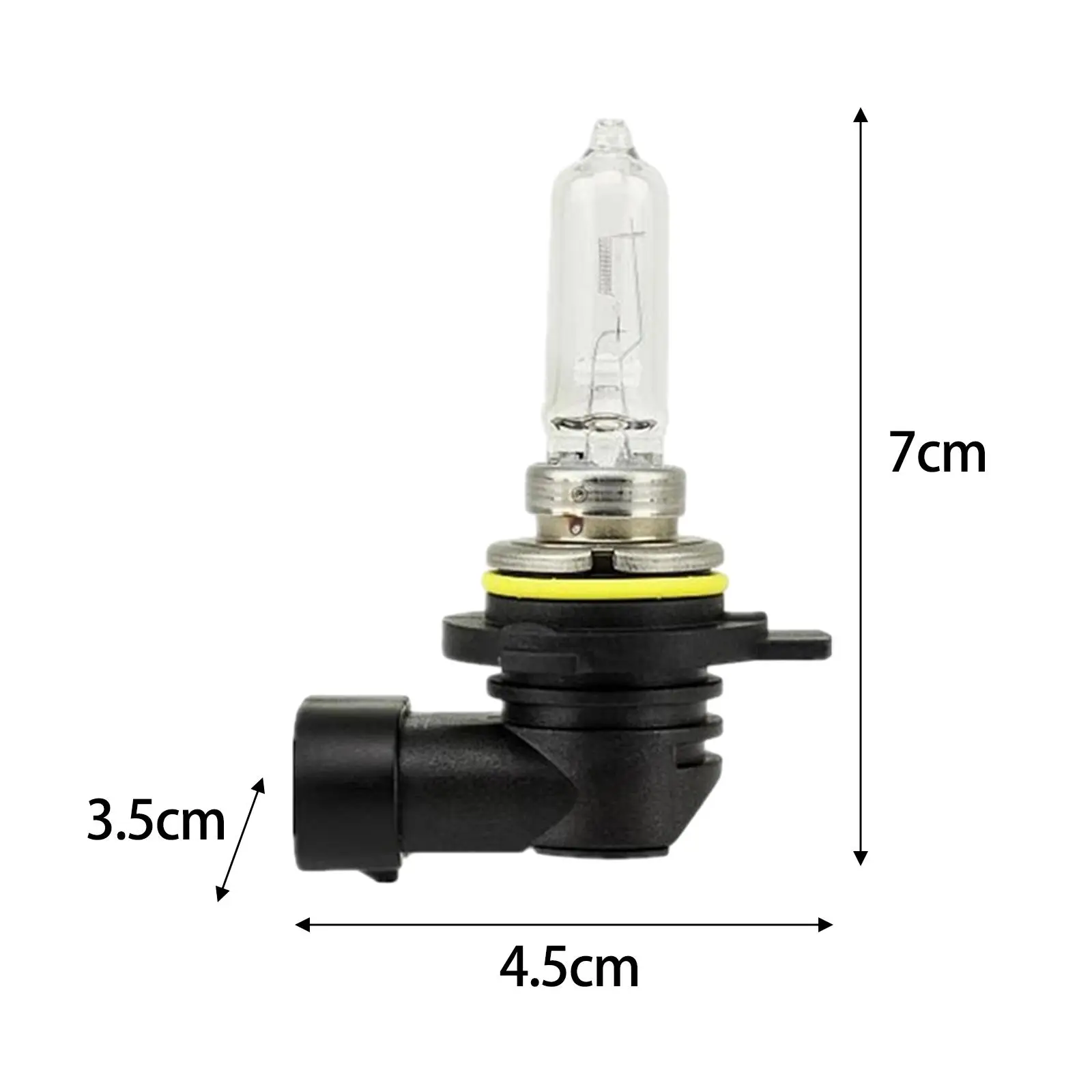 Halogen Headlamp Bulb High Performance Durable High Brightness Car Head Lights Bulbs Easy to Install Replaces Parts Accessories