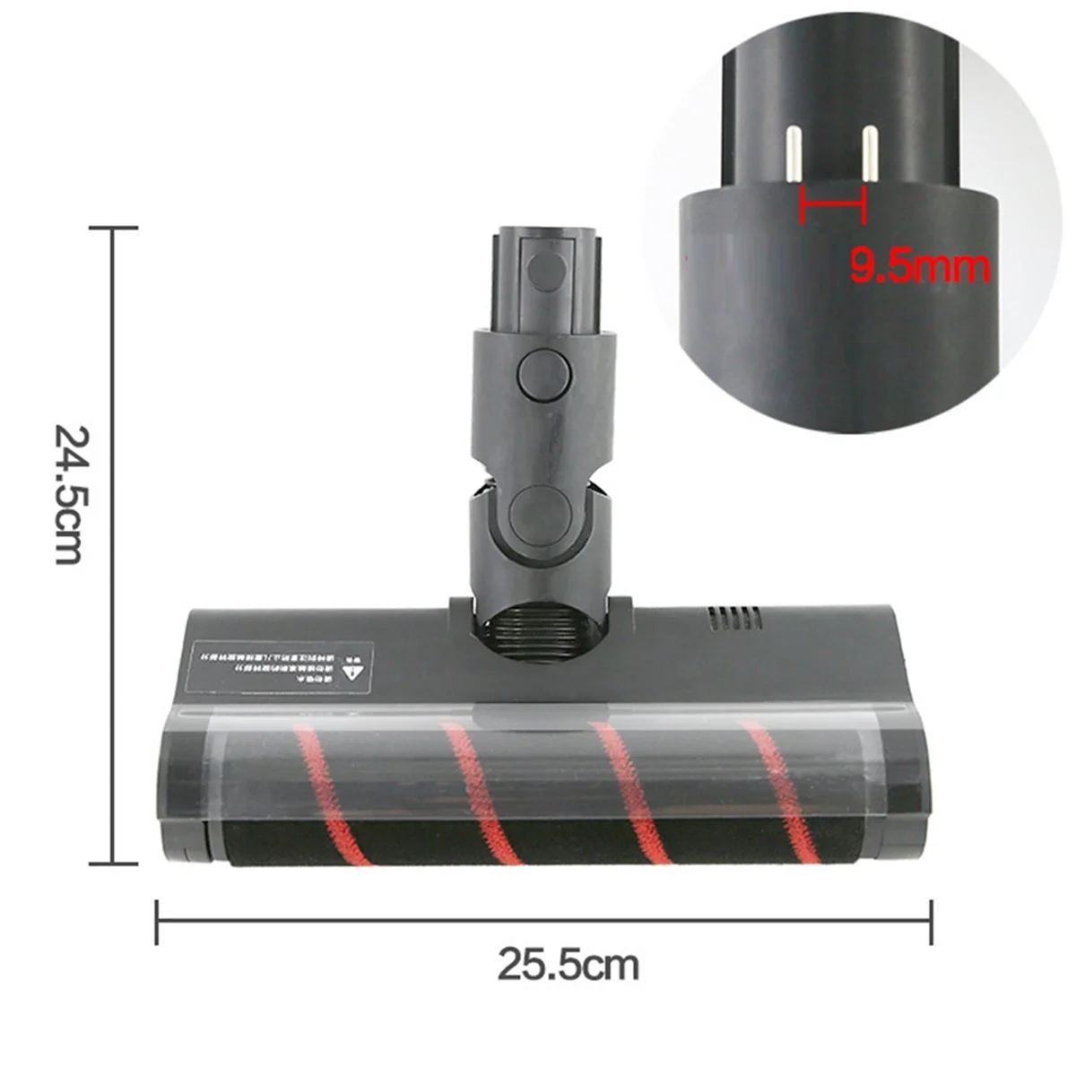 FZFZ For R10 Pro Hard Floor Brush Unit Assembly with Roller Brush for V12 V13 V16SR20 Handheld Wireless Vacuum Cleaner