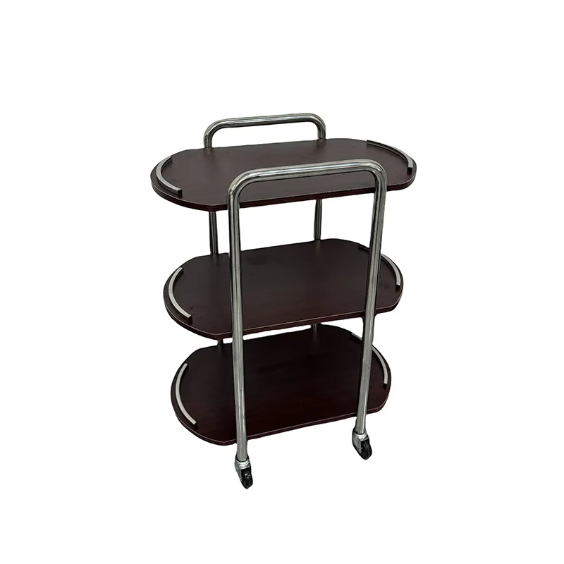 Dining cart, cart, multi-function hotel restaurant mute wheel stainless steel
