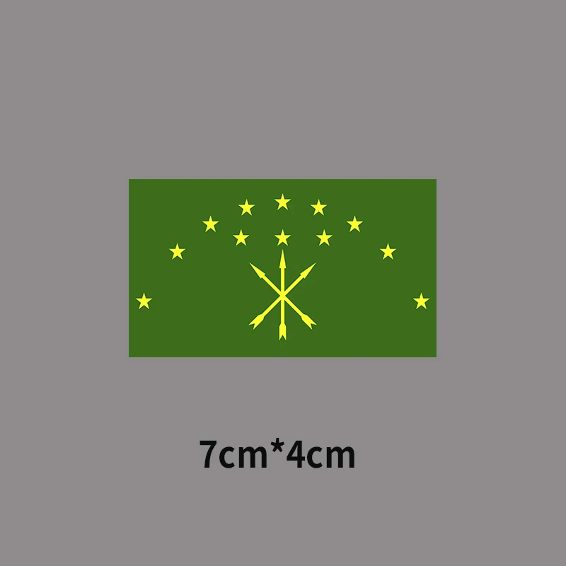 40 rodzajów krajów, regionów świata 7 * 4 cm, flag, państw i flagi z nadrukiem na odzieży DIY T-Shirt Naszywka termotransferowa