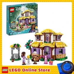 LEGO 43231 Disney Wish Asha's Cottage Set Opening Toy Dollhouse from the Wish Movie with Asha Sakina and Sabino Mini Dolls Gift