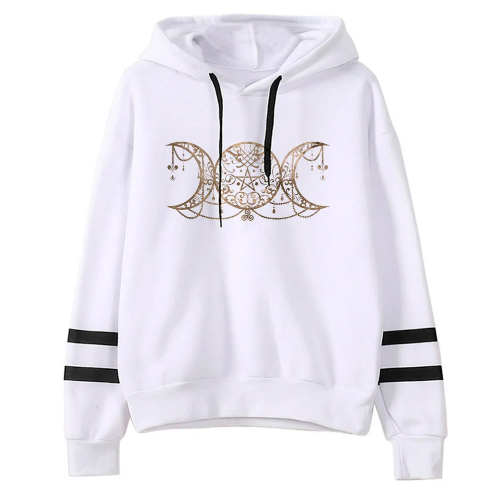 

Witch Triple Moon hoodie elegant funny patterned modern style girl tracksuits patterned Y2K