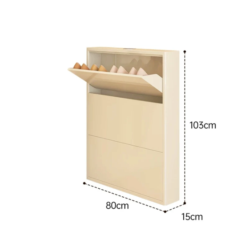 Multiple Purpose Weird Shoes Cabinets Slim Balcony Closed White Shoes Cabinets Covers Modern Szafka Na Buty Furniture Home