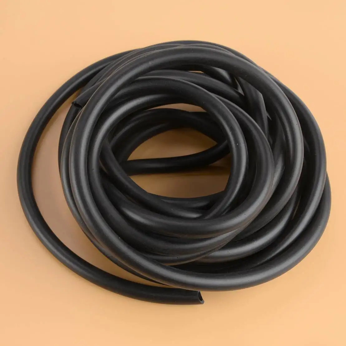 

8mm OD 4mm ID Motorcycle Carburetor Flexible Rubber Fuel Hose Line 16.4ft