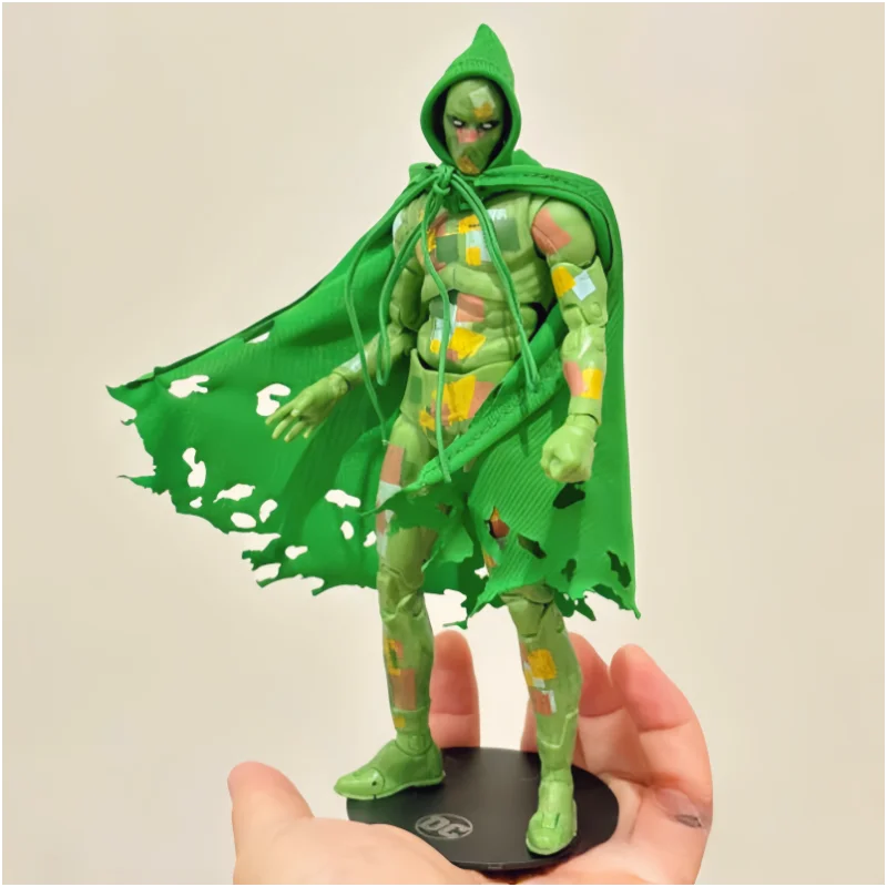 

Original Dc Multivers Anime Action Figuresclock King Red Hood Ragman Agent Liberty Collection Desktop Decoration Model Toy Gift