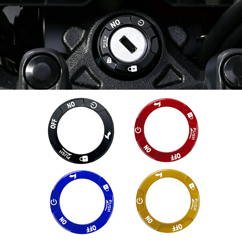 Motorrad-Zündschlüssel-Dekorationsringabdeckung für Honda CB125R JC79 MC52 CT125 Hunter Cub JA55 Monkey 125 JB02 JB03 GB350 G