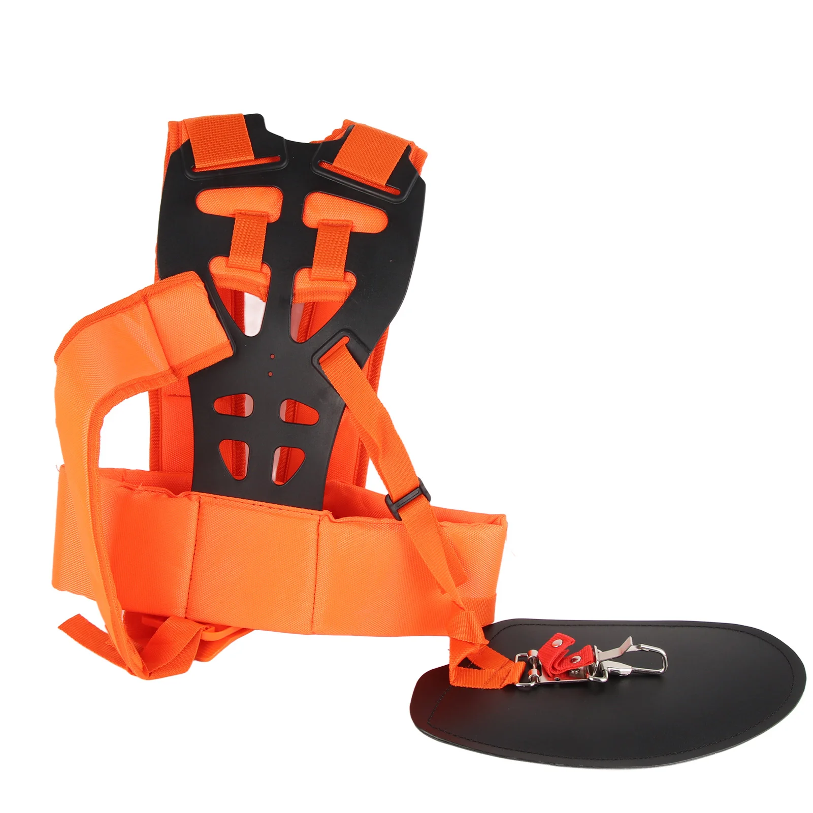 

Adjustable Trimmer Strap, Adjustable Lawn Mower Strap with Soft Pad Labor Saving Garden Trimmer Double Shoulder Strap