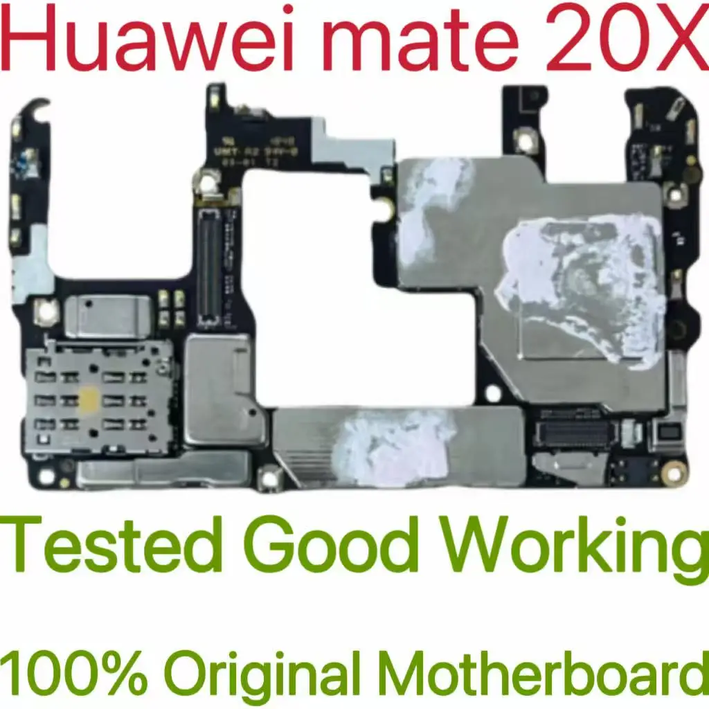 Global Version Original Unlocked Motherboard for Huawei Mate 20X Tested Circuit Plate Main Logic Board for Huawei Mate 20X