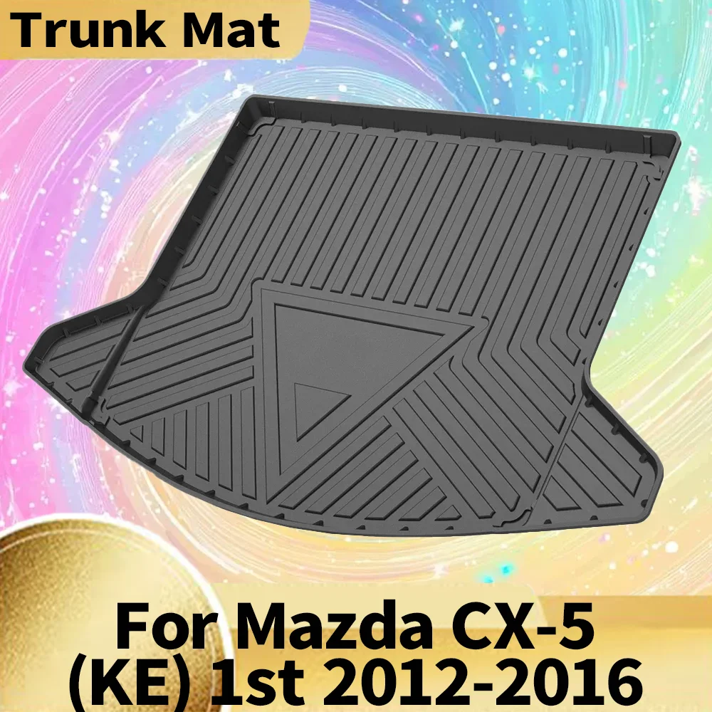 

For Mazda CX-5 KE 2012-2016 Auto Car Cargo Liner All-Weather TPE Non-slip Trunk Mats Boot Tray Carpet Interior Accessories