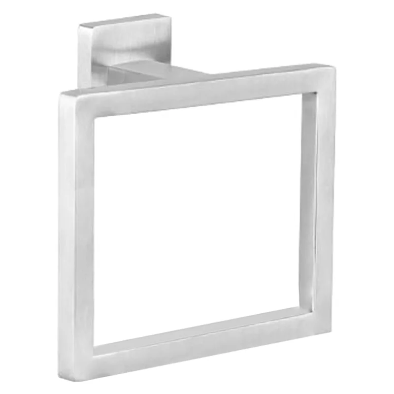 

A26F-Квадратный современный дизайн, утолщенное кольцо для полотенец из нержавеющей стали, держатель для полотенец, для вешалок для полотенец в ванной комнате